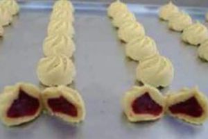 Dual-color cookie nozzle